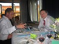  Marcus and Rasmus enjoying dinner